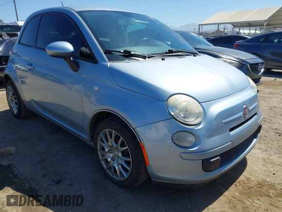2013 FIAT 500 Pop z VIN 3C3CFFAR6DT747434, wystawiony jako IAAI lot #42518739 z przebiegiem 149 308 mil mil oraz . Historia ofert i sprzedaży dostępna na DreamBid. Obrazek 1.