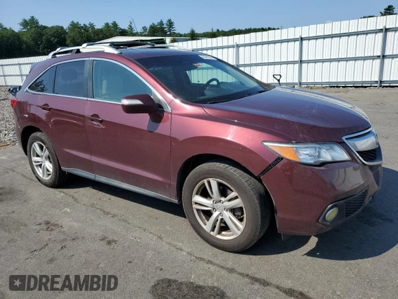 2014 Acura RDX with VIN 5J8TB4H36EL000170, listed as a Copart auction lot 65952204 with 190,310 mi miles and Salvage title. Bid and sale history available at DreamBid. Image 4.