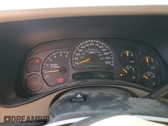 2004 GMC Yukon SLT with VIN 1GKEK13Z24J311546, listed as a Copart auction lot 73772714 with 252,403 mi miles and Salvage Title. Bid and sale history available at carsss.com. Image 9.