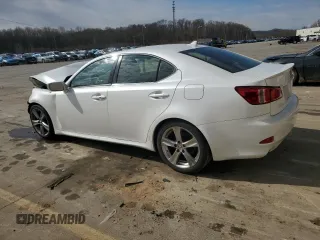 2012 Lexus IS 250 with VIN JTHBF5C21C5183674, listed as a Copart auction lot 50504705 with 80,893 mi miles and Salvage Title. Bid and sale history available at DreamBid. Image 2.