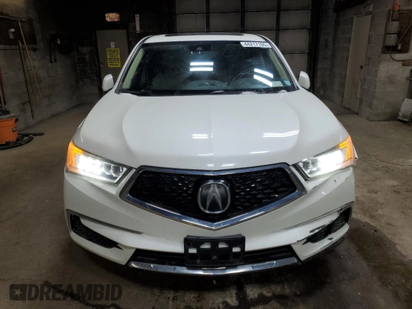2017 Acura MDX with VIN 5FRYD4H31HB008763, listed as a Copart auction lot 44217105 with 156,338 mi miles and Salvage Title. Bid and sale history available at carsss.com. Image 5.