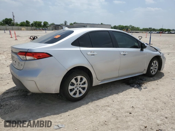 2023 Toyota Corolla Hybrid LE with VIN JTDBCMFE2PJ004968, listed as a Copart auction lot 51531165 with 0 mi miles and Salvage Title. Bid and sale history available at carsss.com. Image 3.