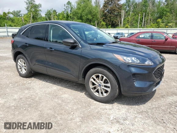 2022 Ford Escape SE with VIN 1FMCU9G62NUC02592, listed as a Copart auction lot 61613325 with 21,064 mi miles and Salvage title. Bid and sale history available at DreamBid. Image 4.