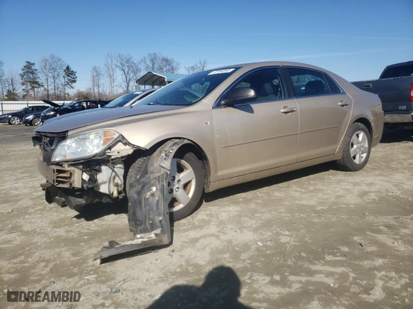 2008 Chevrolet Malibu LS w/1LS with VIN 1G1ZG57B08F233157, listed as a Copart auction lot 42754055 with 114,670 mi miles and Salvage Title. Bid and sale history available at carsss.com. Image 1.