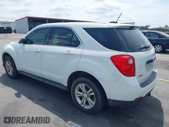 2015 Chevrolet Equinox LS with VIN 2GNALAEK9F1179932, listed as a IAAI auction lot 42093595 with 133,026 mi miles. Bid and sale history available at carsss.com. Image 3.