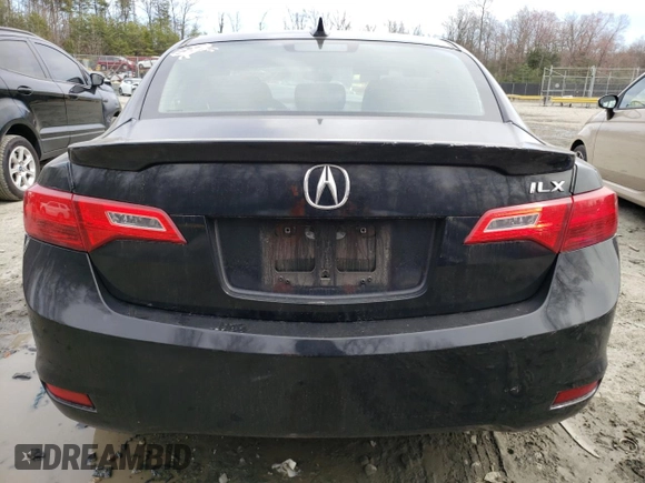2013 Acura ILX with VIN 19VDE1F35DE021359, listed as a Copart auction lot 49858595 with 80,510 mi miles and Salvage Title. Bid and sale history available at carsss.com. Image 6.