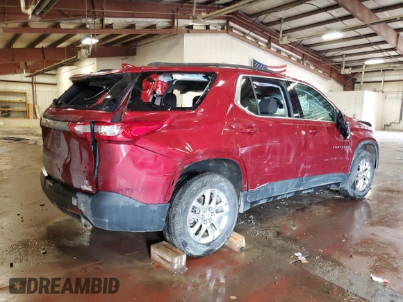 2020 Chevrolet Traverse LT Cloth with VIN 1GNERGKW4LJ211195, listed as a Copart auction lot 65240074 with 79,656 mi miles and Non Repairable. Bid and sale history available at carsss.com. Image 3.