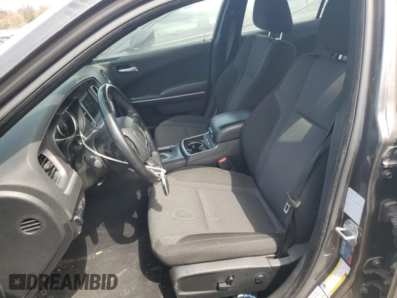 2022 Dodge Charger SXT with VIN 2C3CDXBG6NH219847, listed as a Copart auction lot 48360575 with 37,202 mi miles and Salvage Title. Bid and sale history available at DreamBid. Image 7.