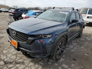 2024 Mazda CX-50 2.5 Turbo with VIN 7MMVABXY9RN164213, listed as a Copart auction lot 40615044 with 399 mi miles and Salvage Title. Bid and sale history available at carsss.com. Image 1.