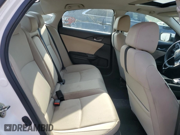 2017 Honda Civic Sedan EX-T with VIN 19XFC1F45HE205138, listed as a Copart auction lot 68492574 with 80,797 mi miles and Salvage Title. Bid and sale history available at carsss.com. Image 10.