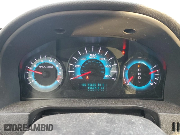 2012 Ford Fusion SE with VIN 3FAHP0HA4CR205519, listed as a Copart auction lot 47305505 with 49,627 mi miles and Salvage Title. Bid and sale history available at carsss.com. Image 9.