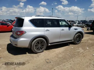 2018 Nissan Armada Platinum with VIN JN8AY2ND0JX000162, listed as a Copart auction lot 62196153 with 35,872 mi miles and Clean Title. Bid and sale history available at carsss.com. Image 3.