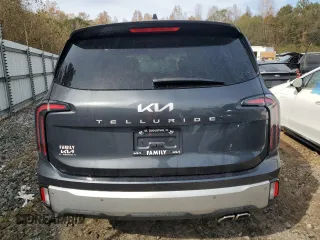 2024 Kia Telluride EX with VIN 5XYP34GC2RG425904, listed as a Copart auction lot 78142484 with 9,696 mi miles and Salvage Title. Bid and sale history available at DreamBid. Image 6.
