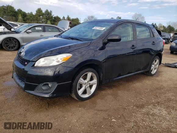 2010 Toyota Matrix S with VIN 2T1LE4EE3AC018087, listed as a Copart auction lot 54311055 with 116,170 mi miles and Salvage title. Bid and sale history available at DreamBid. Image 1.