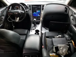 2019 Infiniti Q50 Luxe with VIN JN1EV7AR5KM591227, listed as a Copart auction lot 48151375 with 62,781 mi miles and Salvage Title. Bid and sale history available at DreamBid. Image 8.
