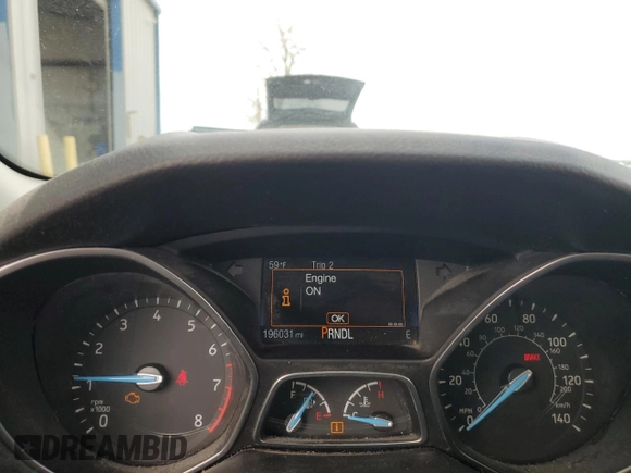 2015 Ford Focus SE с VIN 1FADP3F21FL348264, выставлен на аукционе Copart как лот 46108025 с пробегом 196 031 миль миль и Списание • Salvage title. История ставок и продаж доступна на DreamBid. Изображение 9.