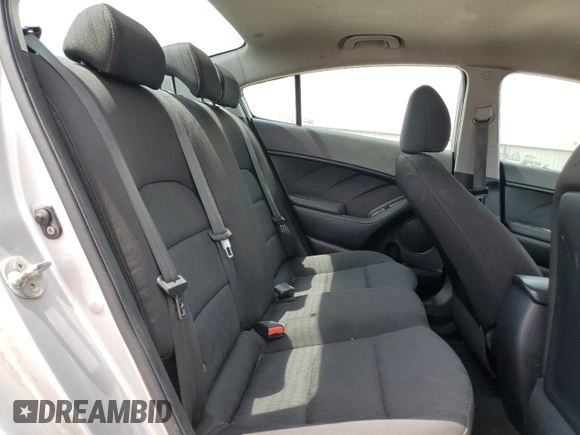 2016 Kia Forte LX with VIN KNAFK4A64G5493352, listed as a Copart auction lot 52154635 with 163,285 mi miles and Salvage Title. Bid and sale history available at carsss.com. Image 10.