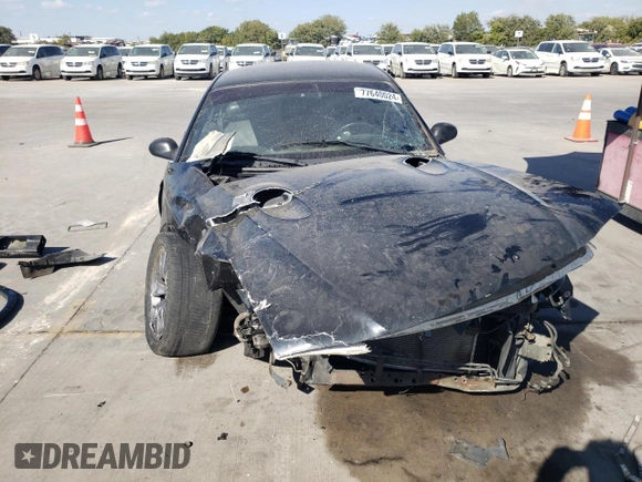 1996 Ford Mustang Cobra with VIN 1FALP47V1TF119779, listed as a Copart auction lot 77640024 with 202,819 mi miles and Salvage Title. Bid and sale history available at carsss.com. Image 5.