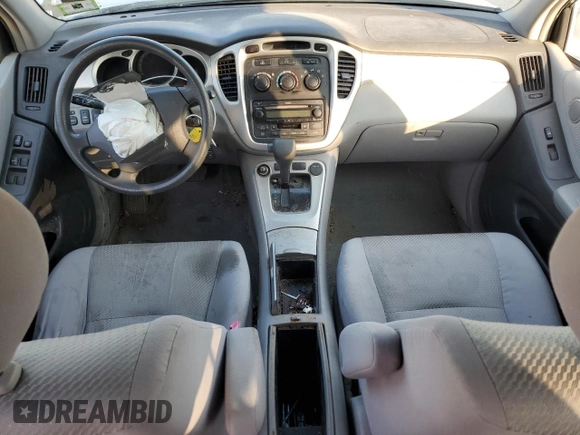 2006 Toyota Highlander z VIN JTEEW21A660012200, wystawiony jako Copart lot #59268455 z przebiegiem 163 343 mil mil oraz Szkoda całkowita • Salvage title. Historia ofert i sprzedaży dostępna na DreamBid. Obrazek 8.