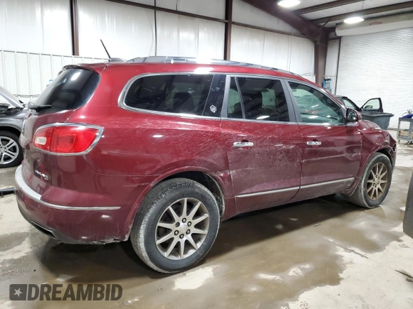 2016 Buick Enclave Leather with VIN 5GAKVBKD6GJ153106, listed as a Copart auction lot 43143415 with 140,303 mi miles and Salvage Title. Bid and sale history available at carsss.com. Image 3.