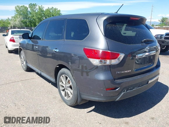 2014 Nissan Pathfinder SL z VIN 5N1AR2MM9EC714794, wystawiony jako IAAI lot #42294443 z przebiegiem 162 213 mil mil oraz . Historia ofert i sprzedaży dostępna na DreamBid. Obrazek 3.