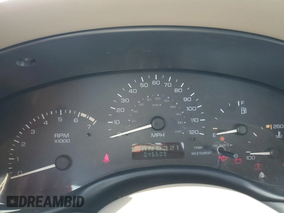 1998 Oldsmobile Cutlass GLS z VIN 1G3NG52M9W6325850, wystawiony jako Copart lot #48960705 z przebiegiem 46 509 mil mil oraz Tytuł czysty. Historia ofert i sprzedaży dostępna na DreamBid. Obrazek 9.