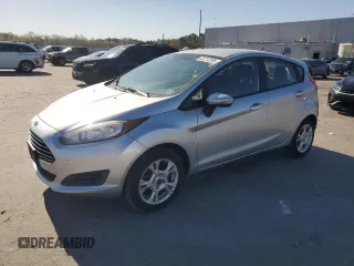 2016 Ford Fiesta SE with VIN 3FADP4EJ4GM146498, listed as a Copart auction lot 52213595 with 106,745 mi miles and Salvage Title. Bid and sale history available at carsss.com. Image 1.