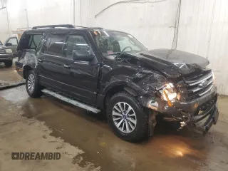 2017 Ford Expedition Max XLT with VIN 1FMJK1JT5HEA74523, listed as a Copart auction lot 57593415 with 116,427 mi miles and Salvage title. Bid and sale history available at DreamBid. Image 4.