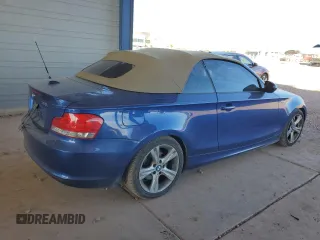 2010 BMW 1 Series 128i with VIN WBAUL7C50AVJ77979, listed as a Copart auction lot 79938664 with 53,740 mi miles and Salvage title. Bid and sale history available at DreamBid. Image 3.