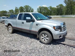 2011 Ford F-150 XL with VIN 1FTEX1EM0BFC72857, listed as a Copart auction lot 61140985 with 180,073 mi miles and Salvage title. Bid and sale history available at DreamBid. Image 4.