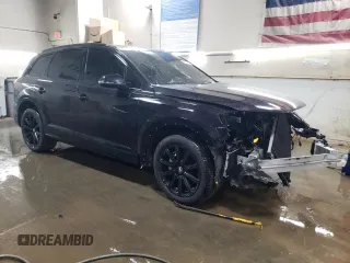 2018 Audi Q7 Premium Plus with VIN WA1LAAF71JD043674, listed as a Copart auction lot 49294125 with 66,577 mi miles and Salvage Title. Bid and sale history available at carsss.com. Image 4.