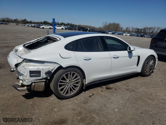 2018 Porsche Panamera with VIN WP0AA2A74JL102362, listed as a Copart auction lot 50785235 with NaN miles and Salvage Title. Bid and sale history available at carsss.com. Image 3.