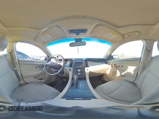 2014 Ford Taurus SEL with VIN 1FAHP2E8XEG123009, listed as a Copart auction lot 42724724 with 117,639 mi miles and Salvage Title. Bid and sale history available at DreamBid. Image 12.
