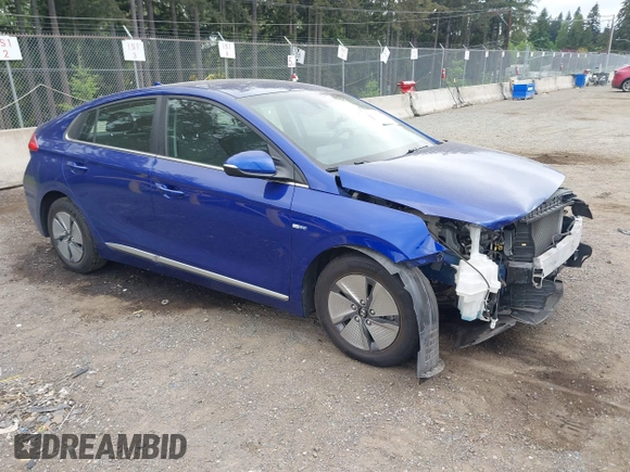 2020 Hyundai Ioniq SE z VIN KMHC75LC5LU234820, wystawiony jako IAAI lot #42238037 z przebiegiem 102 437 mil mil oraz . Historia ofert i sprzedaży dostępna na DreamBid. Obrazek 1.