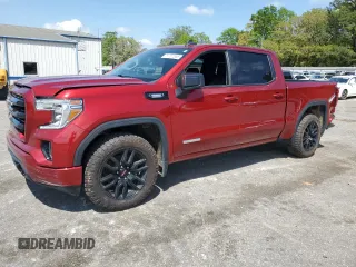 2021 GMC Sierra 1500 Elevation with VIN 3GTU9CETXMG303896, listed as a Copart auction lot 51157655 with 94,474 mi miles and Salvage Title. Bid and sale history available at DreamBid. Image 1.
