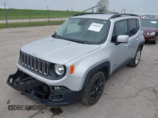 2017 Jeep Renegade Altitude with VIN ZACCJABB1HPE82336, listed as a IAAI auction lot 42353436 with 62,843 mi miles and . Bid and sale history available at DreamBid. Image 2.