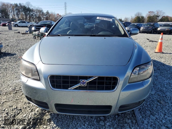 2010 Volvo C70 with VIN YV1672MC7AJ092851, listed as a Copart auction lot 82639664 with 73,004 mi miles and Salvage Title. Bid and sale history available at carsss.com. Image 5.