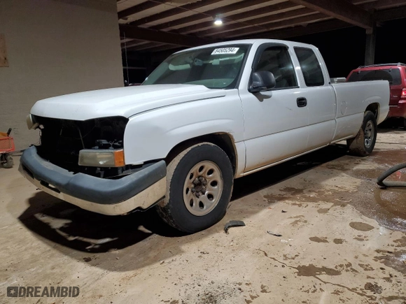 2006 Chevrolet Silverado 1500 Classic LT1 with VIN 1GCEC19Z06E173050, listed as a Copart auction lot 84505294 with 0 mi miles and Salvage Title. Bid and sale history available at carsss.com. Image 1.