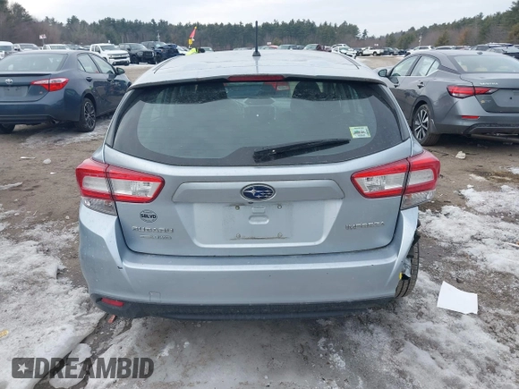2018 Subaru Impreza with VIN 4S3GTAA65J1740704, listed as a IAAI auction lot 41723889 with 53,679 mi miles. Bid and sale history available at carsss.com. Image 17.