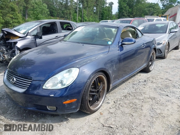 2004 Lexus SC 430 with VIN JTHFN48Y840057144, listed as a IAAI auction lot 42276706 with 226,478 mi miles and . Bid and sale history available at DreamBid. Image 18.