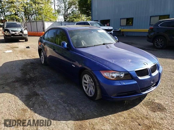 2007 BMW 3 Series 328xi with VIN WBAVC93587K034241, listed as a Copart auction lot 55889595 with 131,836 mi miles and Salvage title. Bid and sale history available at DreamBid. Image 13.