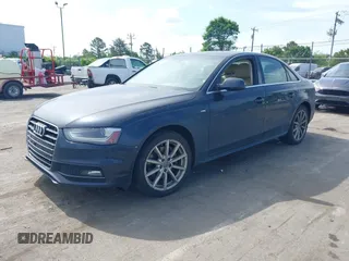 2015 Audi A4 Premium Plus with VIN WAUFFAFL4FN005467, listed as a IAAI auction lot 42079696 with 134,227 mi miles. Bid and sale history available at carsss.com. Image 17.