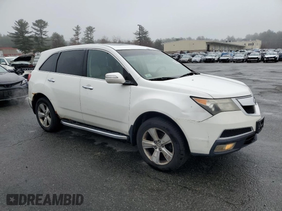 2010 Acura MDX Technology with VIN 2HNYD2H41AH502663, listed as a Copart auction lot 53908875 with 250,422 mi miles and Clean Title. Bid and sale history available at DreamBid. Image 4.
