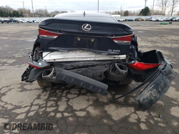 2018 Lexus IS with VIN JTHBA1D2XJ5073905, listed as a Copart auction lot 45915575 with 73,075 mi miles and Salvage Title. Bid and sale history available at carsss.com. Image 6.