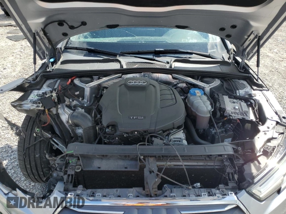 2017 Audi A4 Premium Plus with VIN WAUENAF42HN010323, listed as a Copart auction lot 58023345 with 83,139 mi miles and Salvage title. Bid and sale history available at DreamBid. Image 11.