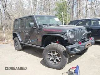 2018 Jeep Wrangler Unlimited Rubicon с VIN 1C4HJXFG8JW111195, выставлен на аукционе IAAI как лот 41916718 с пробегом 190 158 миль миль и . История ставок и продаж доступна на DreamBid. Изображение 1.