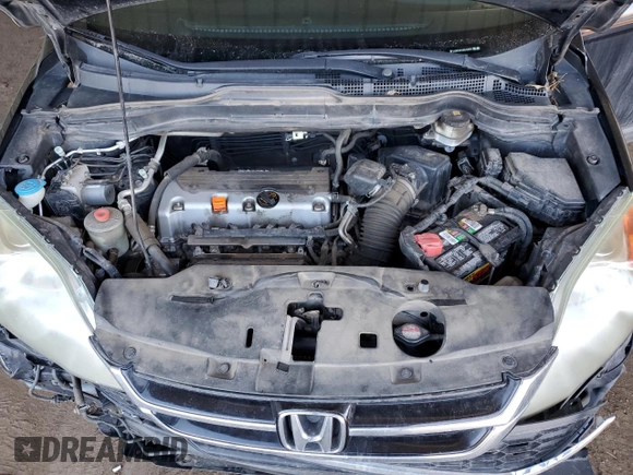 2011 Honda CR-V EX-L with VIN 5J6RE3H75BL036872, listed as a Copart auction lot 46544685 with 180,879 mi miles and Salvage Title. Bid and sale history available at carsss.com. Image 12.