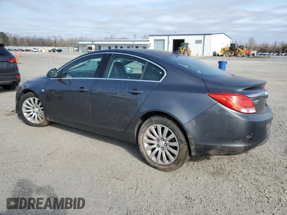 2011 Buick Regal CXL Turbo TO3 with VIN W04GX5GV7B1044111, listed as a Copart auction lot 43941945 with 197,554 mi miles and Salvage Title. Bid and sale history available at carsss.com. Image 2.