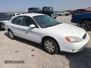 2000 Ford Taurus SE with VIN 1FAFP53U8YA106614, listed as a Copart auction lot 65076365 with 76,831 mi miles and Clean title. Bid and sale history available at DreamBid. Image 4.