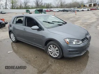 2016 Volkswagen Golf TSI SE z VIN 3VW217AU6GM043584, wystawiony jako Copart lot #51722765 z przebiegiem Nie podano mil oraz Czysty tytuł • Clean title. Historia ofert i sprzedaży dostępna na DreamBid. Obrazek 4.
